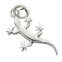 925 Sterling Silberanhänger - Gecko "Billal"