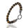Tigerauge Armband mit Ring "Adlerköpfe"