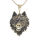 Bronzeanhänger - Wolfskopf "Nero"