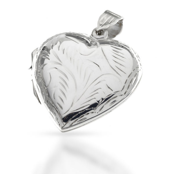 925 Sterling Silberanhänger - Anhänger- Herz "Serce"