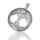 World Tree Pendant with Open Interlaced Canopy in 925 Sterling Silver