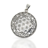 Flower of Life Pendant “Osireion” in 925...
