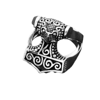 925 Sterling Silver Ring - Thors Hammer