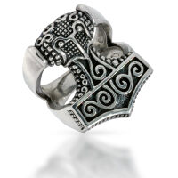 925 Sterling Silver Ring - Thors Hammer