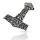 925 Sterling Silberanhänger - Thors Hammer - massiv 33 gramm