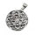 Flower of Life Pendant “Flora” with Depth Effect in 925 Sterling Silver