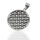 Flower of Life Pendant “Kusuma” in 925 Sterling Silver