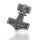 Mjolnir Pendant with Owl-Like Mask and Braided Relief in 925 Sterling Silver