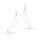 925 Sterling Silver Drop Earrings – Wide Star Cascades with Layered Drops