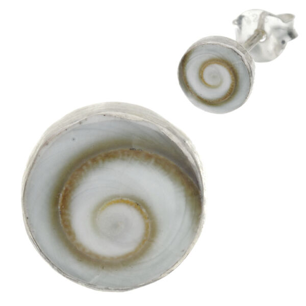 Silver Stud Earring - Shiva Eye