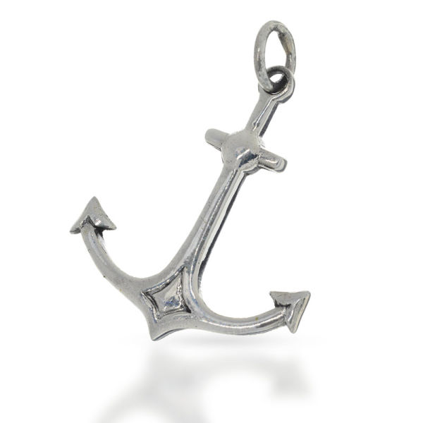 925 Sterling Silberanhänger - Anker "Ebbe"