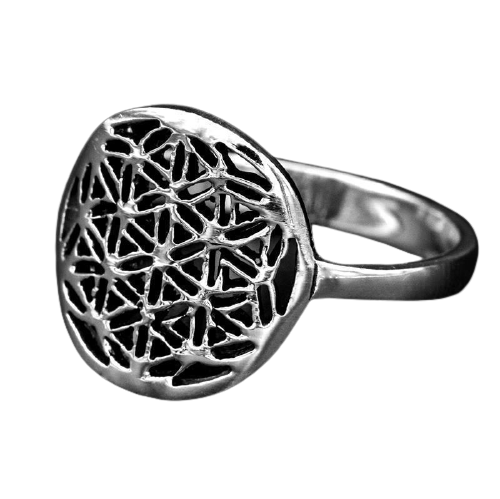 925 Sterling Silberring - Gitter aus keltischen Knoten 60 (19,1 Ø) 9,1 US