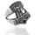 925 Sterling silver ring - Thors hammer 62 (19,7 Ø) 9,9 US