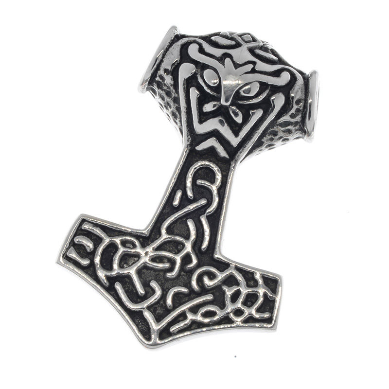Thors Hammer Schmuck Als Kettenanhänger, Ringe & Creolen » Große