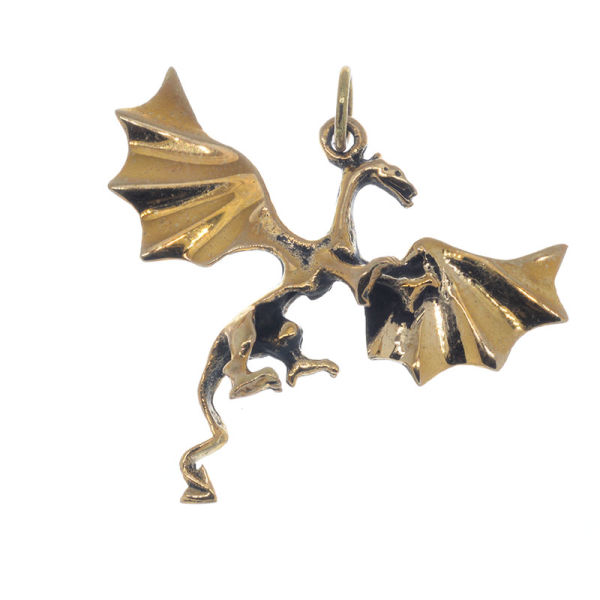 Bronzeanhänger  Drachen