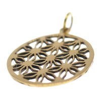 Bronzeanhänger Blume des Lebens "Zuhur"