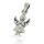 925 Sterling Silver Pendant – Small Chris Angel with Halo