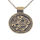 Bronzeamulett mit mystischem Zeichen