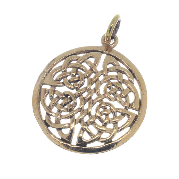 Bronzeanhänger- keltisches Knotenamulett
