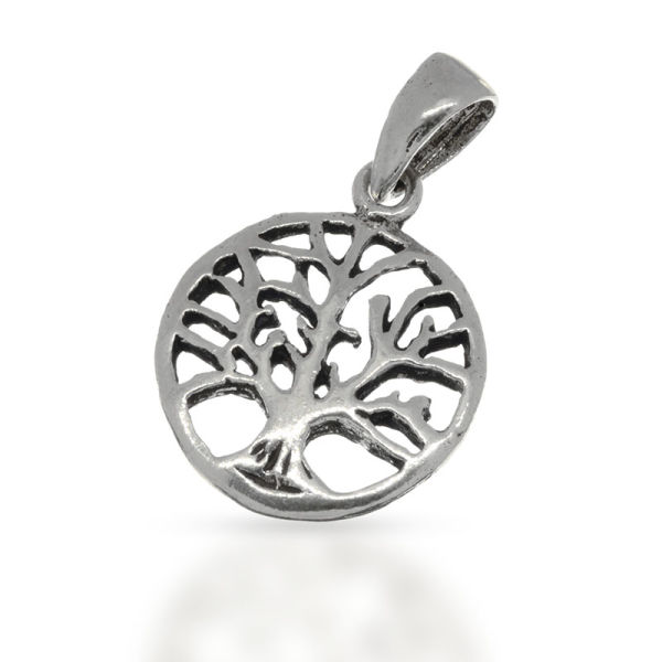 925 Sterling Silberanhänger - Baum "Asny"