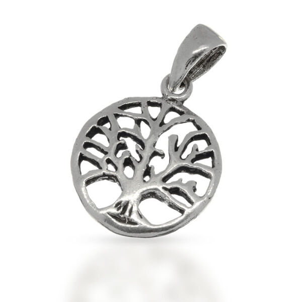 Mini Tree of Life Pendant “Asny” in 925 Sterling Silver