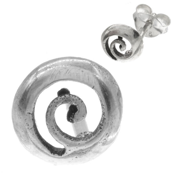 Silberohrschmuck - Spirale