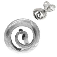 Silberohrschmuck - Spirale