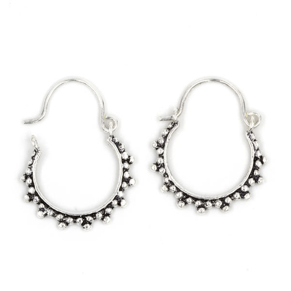 Silberohrschmuck - Perlen