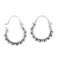 Silberohrschmuck - Perlen