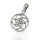 925 Sterling Silberanhänger - Blumenmandala "Gro"