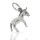 925 Sterling Silberanhänger - Einhorn "Winny"