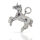 925 Sterling Silberanhänger - Einhorn "Magic"