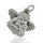 925 Sterling Silberanhänger - Engel "Anon"