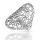 925 Sterling silver ring - Flora