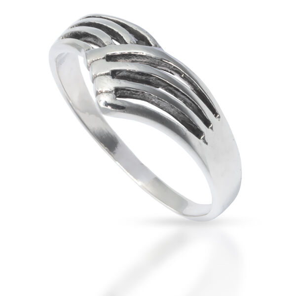 925 Sterling silver ring - Abstract pattern 60 (19,1 Ø) 9,1US