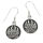 925 Sterling Silver Drop Earrings – Wolf Claw with Knotwork