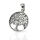 Tree of Life Pendant “Morgentau” in 925 Sterling Silver