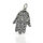 925 Sterling Silberanhänger - Hand der Fatima "Mona"