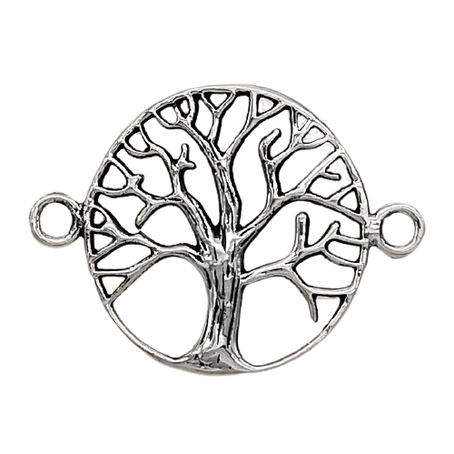 Silberanhänger - 925 Sterling Silber - Baum des Lebens