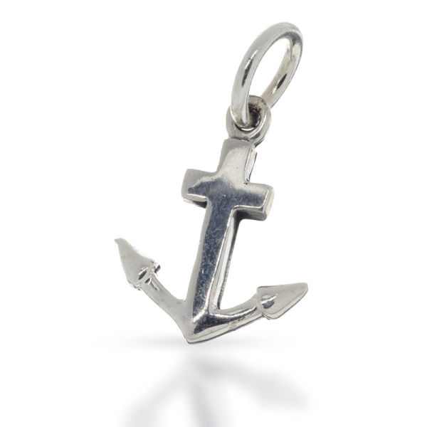 925 Sterling Silberanhänger - Seemanns Anker "Dampier"