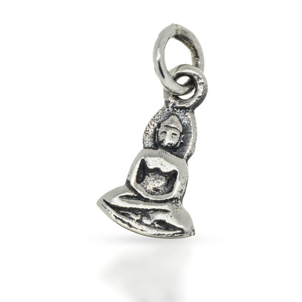 925 Sterling Silberanhänger - Kleiner Buddha "Isi"