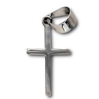925 Sterling Silberanhänger - Kreuz