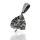 925 Sterling Silberanhänger - Kleiner Blatt-Buddha "Fan"