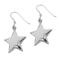925 Sterling Silver Drop Earrings – Broad Stars...