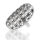 925 Sterling Silberring - Blume des Lebens - 60 (19,1...