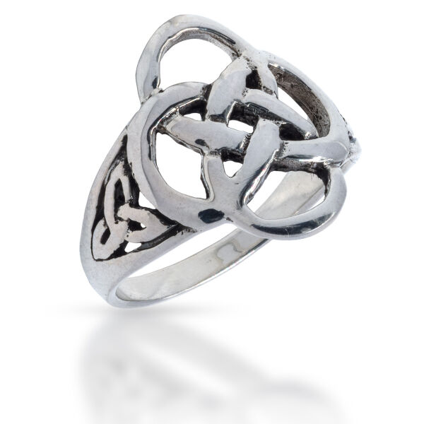 925 Sterling Silberring - Keltischer Knoten 57 (18,1 Ø) 8,0 US