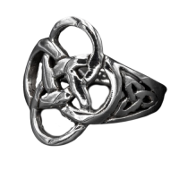 925 Sterling Silberring - Keltischer Knoten 59 (18,8 Ø) 8,7 US
