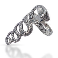 925 Sterling Silver Ring - Snake