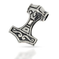 925 Sterling Silver Pendant - Thors Hammer "Thalor"