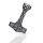 925 Sterling Silberanhänger - Massiver Thors Hammer